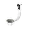 Piletta D.70 Mm Tappo Cestello Con Troppopieno Rotondo- 11/2- Lbpla- Pezzi 1