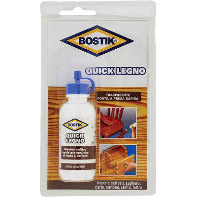 Bostik Quick Legno - Gr 75- 4 Pezzi