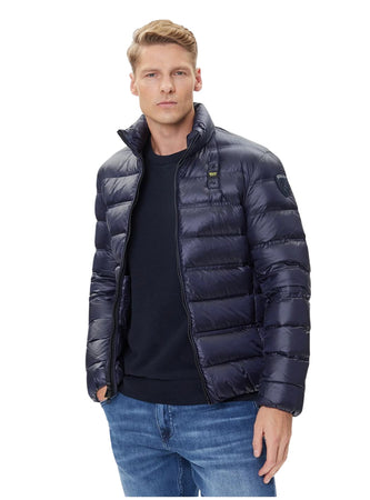 Blauer giubbino uomo piumino con collo alla coreana Belmont 25WBLUC03090-006719 888 da uomo