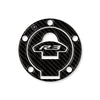 Adesivo 3D Protezione Tappo Serbatoio Moto compatibile Yamaha YZF R3 2015-2018