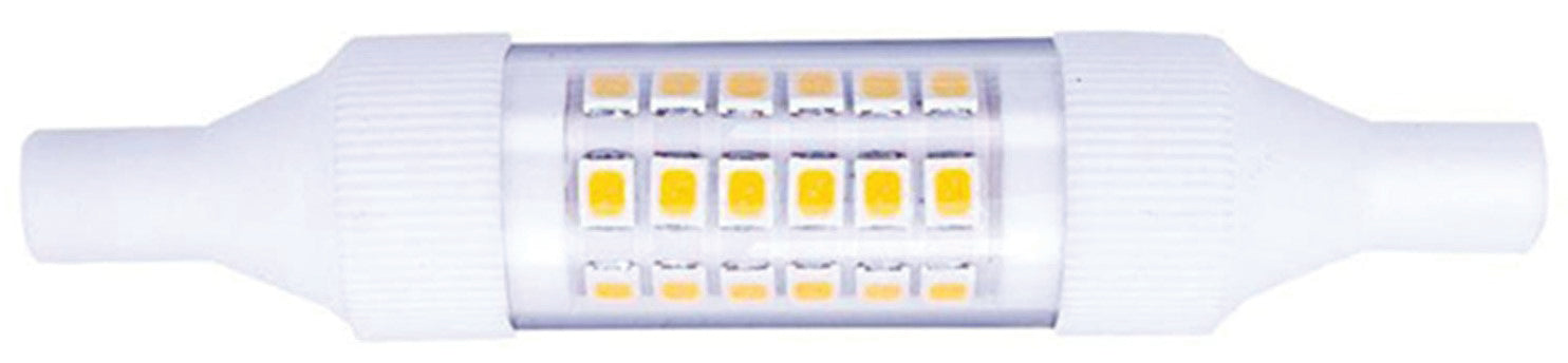 Suprema Lampada Led Lineare R7S Mm. 78, Luce Calda 4,8 W - 470 Lumen 6.00 Pz