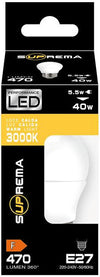 Suprema Lampada A Led Sferetta E27 Luce Fredda 5 W - 470 Lumen 3.00 Pz