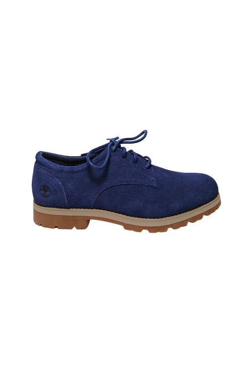 TIMBERLAND Scarpe Uomo Timberland Britton Square Lace Up Shoe Navy Suede da uomo