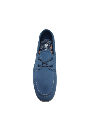 TIMBERLAND Scarpe Uomo Timberland Grafton Bay Lace Up Shoe Dark Blue Suede da uomo