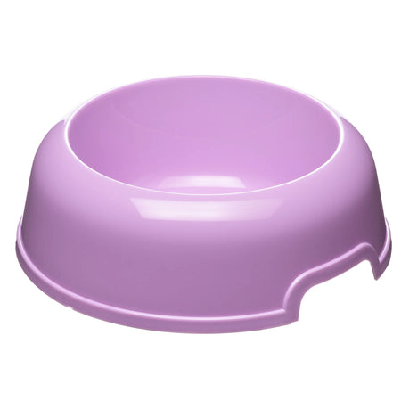 Ciotola Per Cani E Gatti In Plastica Riciclata 0,5 Litri Ø 18,5 Cm Con Bordo Antiscivolo E Maniglie Laterali Ferplast
