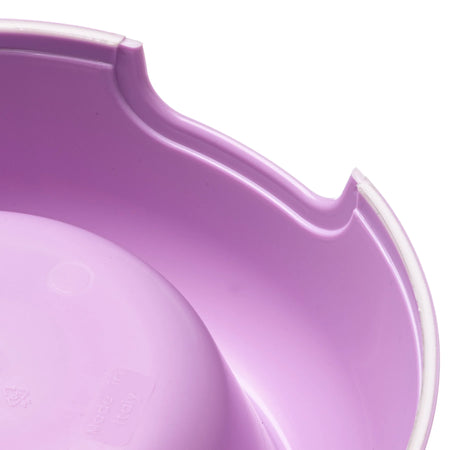 Ciotola Per Cani E Gatti In Plastica Riciclata 0,5 Litri Ø 18,5 Cm Con Bordo Antiscivolo E Maniglie Laterali Ferplast