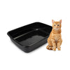 Toilette Aperta Per Cani E Gatti Nip 20 In Plastica Riciclata 54,5X39,5X12,5 Cm Colori Assortiti Ferplast