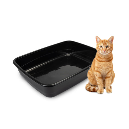 Toilette Aperta Per Cani E Gatti Nip 20 In Plastica Riciclata 54,5X39,5X12,5 Cm Colori Assortiti Ferplast