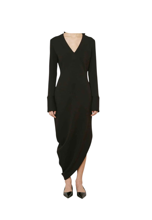 MEIMEIJ Vestito lungo aderente Donna scollo V da donna