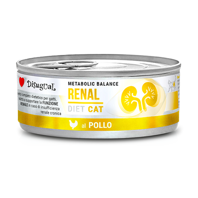 Disugual Metabolic Balance Renal gusto Pollo per Gatti Adulti 85gr