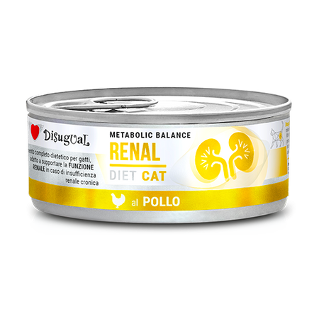 Disugual Metabolic Balance Renal gusto Pollo per Gatti Adulti 85gr