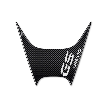 ADESIVO GEL 3D BECCO FRONTALE compatibile per MOTO BMW GS R1200 dal 2017 CARBON