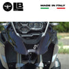 ADESIVO GEL 3D BECCO FRONTALE compatibile per MOTO BMW GS R1200 dal 2017 CARBON