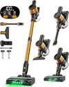 Aspirapolvere Senza Fili 45KPa/500W/45min, Scopa Elettrica Potente a Batteria