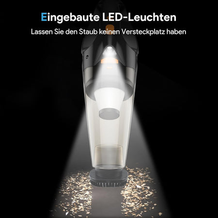 Aspirapolvere a batteria senza fili per auto, con potente aspirapolvere,12000 PA