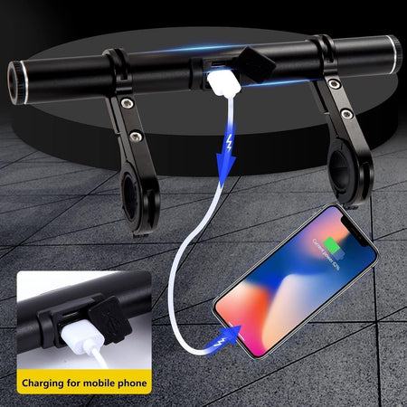 Telaio di estensione prolunga orizzontale per bicicletta ricarica di tipo C