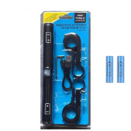 Telaio di estensione prolunga orizzontale per bicicletta ricarica di tipo C