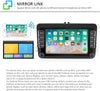 Autoradio Bluetooth 2 Din Airplay Android 8.1 Per Skoda V/W Passat B6 Polo Golf