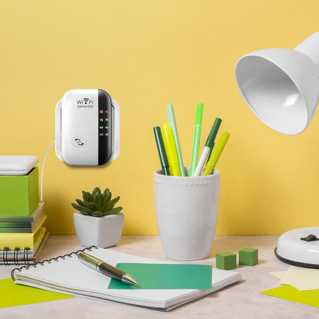 Ripetitore WiFi Retoo 2,4 GHz 300 Mbit/s, Amplificatore WiFi