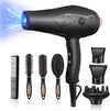 Asciugacapelli Phon Capelli Professionale, 2400W Phon con Diffusores per Ricci