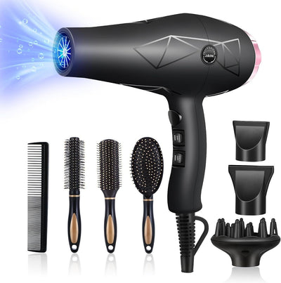 Asciugacapelli Phon Capelli Professionale, 2400W Phon con Diffusores per Ricci