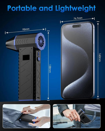 Spolveratore ad aria compressa COSICOSY spolverino elettrico ad aria compressa