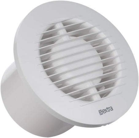 Aspiratore Bagno con Timer - Ventola Aspirazione Bianca EUROPLAST Ø 100mm