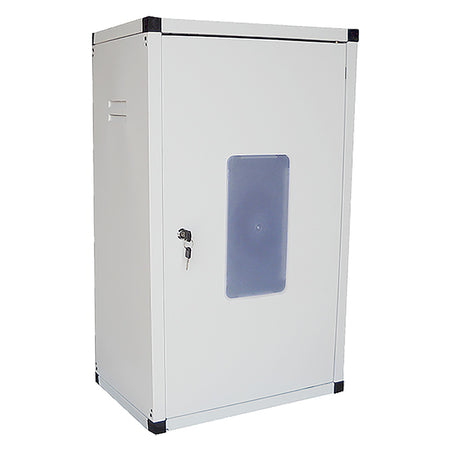 Copricaldaia In Acciaio Preverniciato Cm. 50 X 32 X H.85 - Coibentato - Bricogo