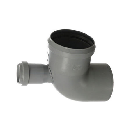 Curva Htb 87Â° Uscita Frontale- Diam. 90/40 Uscita Frontale- Gabba- Pezzi 1