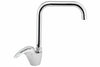 Rubinetto Miscelatore Monocomando Lavello Canna J Serie Cucina - 1 Pezzi Crolla