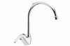 Rubinetto Miscelatore Monocomando Lavello Canna Ponte Serie Cucina - 1 Pezzi Crolla