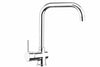 Rubinetto Miscelatore Monocomando Lavello Canna Alta Serie Cucina - 1 Pezzi Crolla