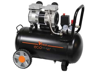 Compressore Ecosilent Senza Olio Lt.50 - 1 Pezzi Vinco