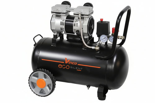 Compressore Ecosilent Senza Olio Lt.50 - 1 Pezzi Vinco