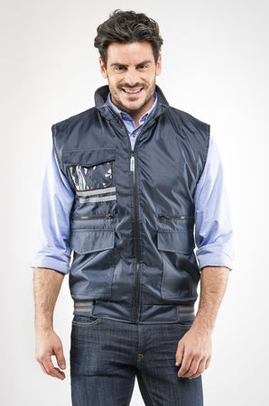 Gilet Imbottito 'Master Slow' Taglia Xl - Blu Navy - Sottozero
