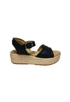 TIMBERLAND Scarpe Donna Timberland Santorini Sun Backstrap Sandal Black Full Grain da donna