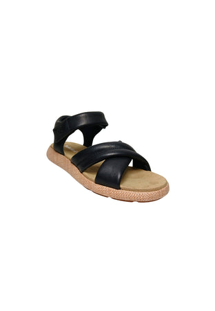 TIMBERLAND Scarpe Donna Timberland Belmar Waves Backstrap Sandal Medium Black Full Grain da donna