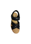TIMBERLAND Scarpe Donna Timberland Belmar Waves Backstrap Sandal Medium Black Full Grain da donna
