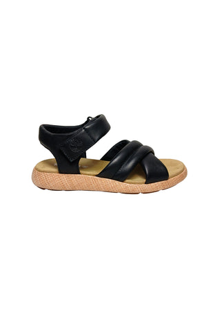 TIMBERLAND Scarpe Donna Timberland Belmar Waves Backstrap Sandal Medium Black Full Grain da donna