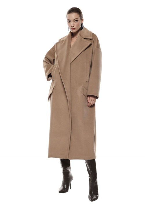 IMPERIAL Cappotto over con maxi revers e tasche Donna Imperial da donna
