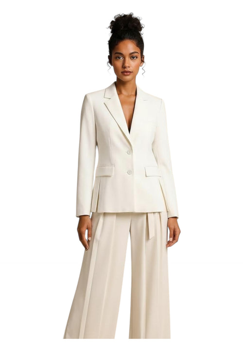 IMPERIAL Blazer monopetto con tasche a filetto e spacchi laterali Donna Imperial da donna