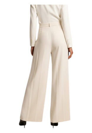 IMPERIAL Pantaloni palazzo a vita alta con pince Donna Imperial da donna