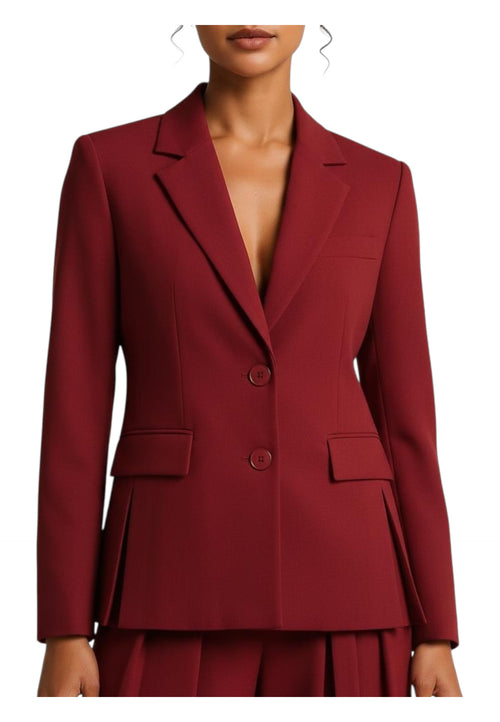 IMPERIAL Blazer monopetto con tasche a filetto e spacchi laterali Donna Imperial da donna