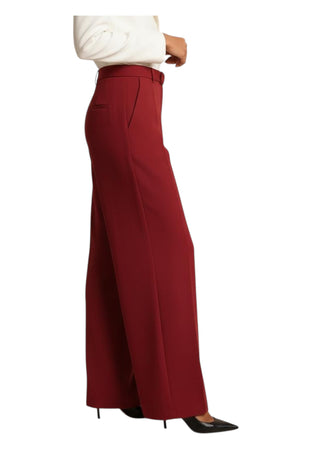 IMPERIAL Pantaloni palazzo a vita alta con pince Donna Imperial da donna