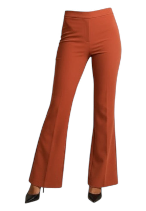 IMPERIAL Pantaloni a zampa vita media Donna Imperial da donna
