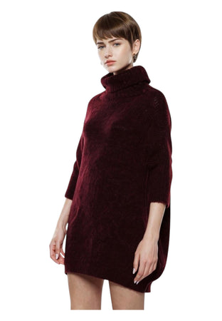 IMPERIAL Maglione over con maniche a mezzo braccio e collo alto Donna Imperial da donna