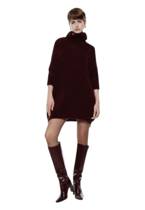IMPERIAL Maglione over con maniche a mezzo braccio e collo alto Donna Imperial da donna
