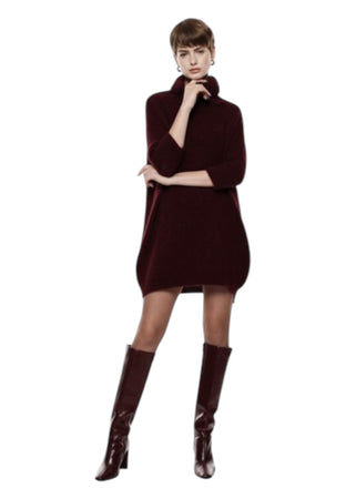 IMPERIAL Maglione over con maniche a mezzo braccio e collo alto Donna Imperial da donna