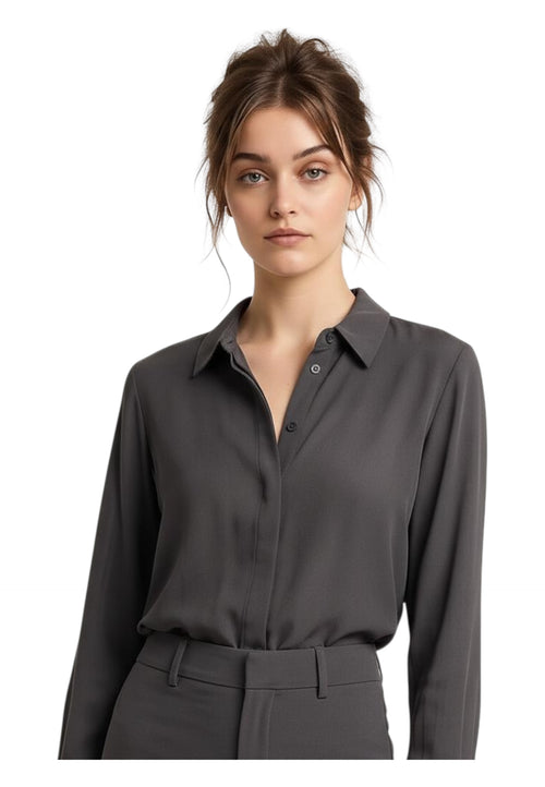 IMPERIAL Camicia in viscosa con maniche lunghe Donna Imperial da donna