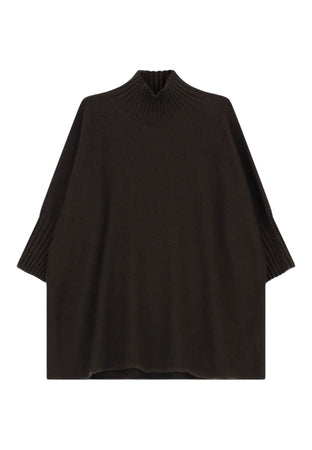 IMPERIAL Maglione oversize collo alto manica tre quarti Donna Imperial da donna